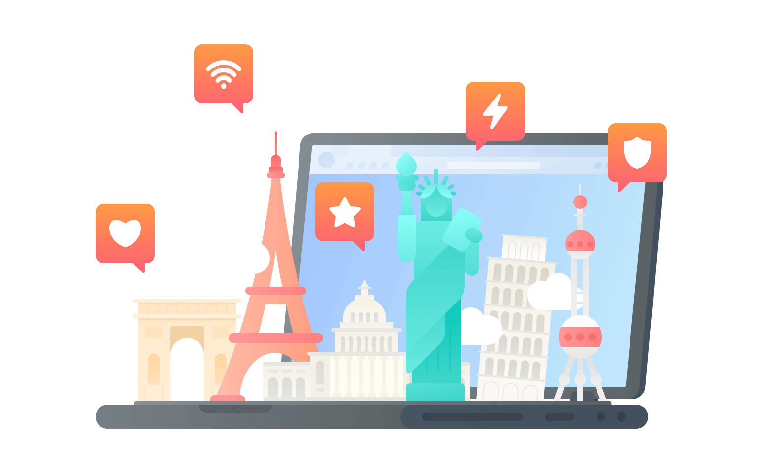在巴西连接到中国的软件 - 大陆VPN